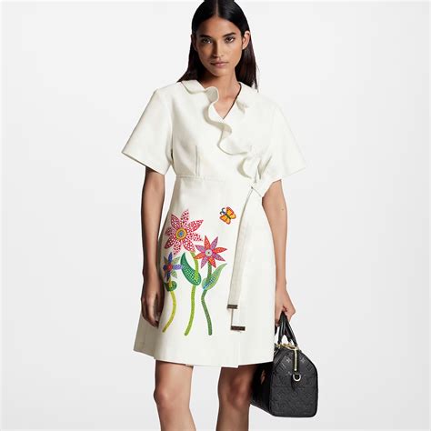 lv floral dress.